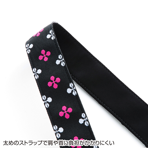 DG-SST9BK / デジタル一眼用ストラップ・クローバー（ブラック）