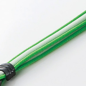 DG-ST14G / ネックストラップ（トリプルコード、グリーン）