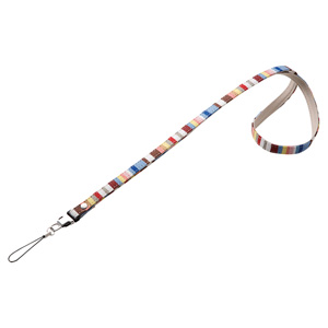 DG-ST33 / ネックストラップ・帆布(マルチカラー)