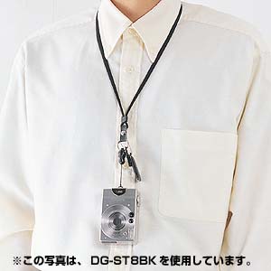 DG-ST8Y / ネックストラップ（丸紐、イエロー）