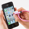 DG-STPEN1P タッチペン付iPhoneネックストラップ(ピンク) DG-STPEN1P / タッチペン付iPhoneネックストラップ(ピンク)