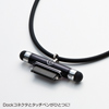 DG-STPEN3BK / タッチペン付iPhoneネックストラップ（ブラック）