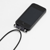 DG-STPEN3BK / タッチペン付iPhoneネックストラップ（ブラック）