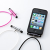 DG-STPEN3P タッチペン付iPhoneネックストラップ(ピンク) DG-STPEN3P / タッチペン付iPhoneネックストラップ(ピンク)