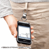 DG-STPEN4BK / タッチペン付iPhoneカラビナフック（ブラック）