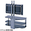 DK-JP1 薄型TVスタンドディスプレイ用アングル DK-JP1 / 薄型TVスタンドディスプレイ用アングル