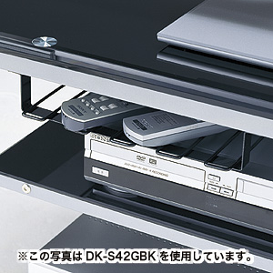 DK-S32GBK / 薄型TVスタンド(ブラック)