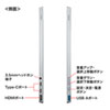 DP-02 モバイルモニター(15.6インチ・フルHD・IPS光沢液晶・USB Type-C/HDMI接続・タッチパネル対応・スピーカー内蔵) DP-02 / モバイルモニター(15.6インチ・フルHD・IPS光沢液晶・USB Type-C/HDMI接続・タッチパネル対応・スピーカー内蔵)