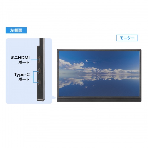 DP-06 / タッチパネル搭載モバイルモニター（15.6インチ・フルHD）