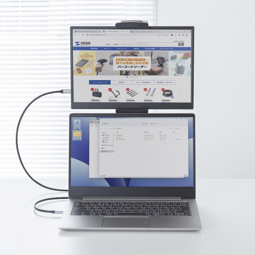 DP-08 / タッチパネル搭載モバイルモニター（14インチ）