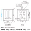 DSK-SV2K サーバーデスク(W600×D850mm) DSK-SV2K / サーバーデスク(W600×D850mm)