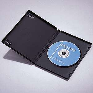 DVD-03BK / DVDトールケース（ブラック・5枚セット）