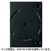 DVD-N4-03C / DVDトールケース（4枚収納・クリア)