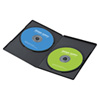 DVD-SL210BKN / DVDスリムトールケース（2枚収納・10枚セット・ブラック）