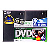 DVD-TN2-30BK / DVDトールケース（2枚収納・30枚パック・ブラック)
