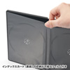 DVD-TN3-03BK DVDトールケース(3枚収納・3枚パック・ブラック) DVD-TN3-03BK / DVDトールケース(3枚収納・3枚パック・ブラック)