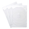 DVD-TN4-03C DVDトールケース(4枚収納・3枚パック・クリア) DVD-TN4-03C / DVDトールケース(4枚収納・3枚パック・クリア)