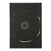 DVD-TU2-03BK / スリムDVDトールケース（2枚収納・3枚パック・ブラック）
