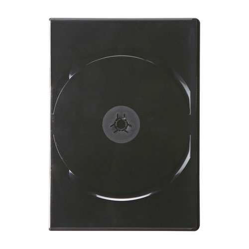 DVD-TU2-10BKN / スリムDVDトールケース（2枚収納・10枚セット・ブラック）