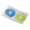 DVD-TU2-10CLN スリムDVDトールケース(2枚収納・10枚セット・クリア) DVD-TU2-10CLN / スリムDVDトールケース(2枚収納・10枚セット・クリア)