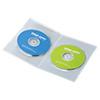 DVD-TU2-10C / スリムDVDトールケース（2枚収納・10枚パック・クリア）