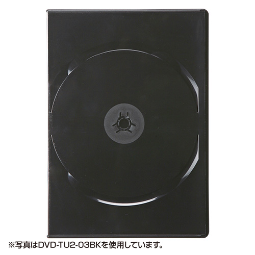DVD-TU2-10W / スリムDVDトールケース（2枚収納・10枚パック・ホワイト）