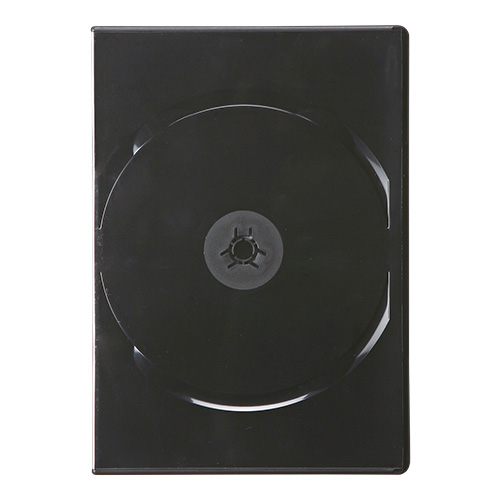 DVD-TU2-30BK / スリムDVDトールケース（2枚収納・30枚パック・ブラック）