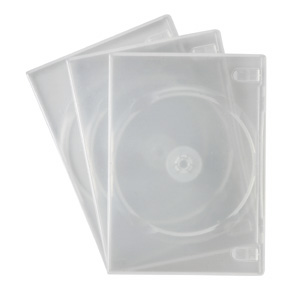 DVD-U1-03C / スリムDVDトールケース（1枚収納・クリア）