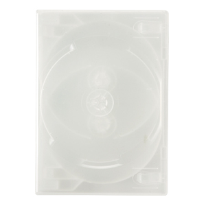 DVD-W10-03C / DVDトールケース　3個セット（10枚収納・クリア）