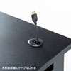 EBD-16080BK パーソナルデスク(ブラック/W1600×D800mm) EBD-16080BK / パーソナルデスク(ブラック/W1600×D800mm)