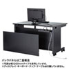 EBD-16080BK パーソナルデスク(ブラック/W1600×D800mm) EBD-16080BK / パーソナルデスク(ブラック/W1600×D800mm)