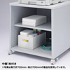 ED-P6055LN eデスク(Pタイプ・W600×D550×H500mm) ED-P6055LN / eデスク(Pタイプ・W600×D550×H500mm)
