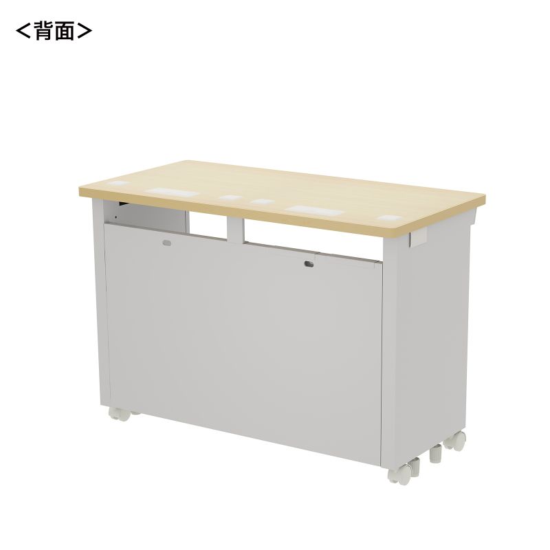 背面