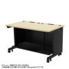 ED-SK10570BKLM / eデスク（薄い木目＋ブラック）W1050×D700×H700【受注生産品】