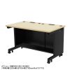 ED-SK10570BKLM / eデスク（薄い木目＋ブラック）W1050×D700×H700【受注生産品】