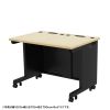 ED-SK10570BKLM / eデスク（薄い木目＋ブラック）W1050×D700×H700【受注生産品】