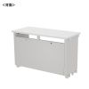 ED-SK11050W eデスク(ホワイト)W1100×D500×H700【受注生産品】 ED-SK11050W / eデスク(ホワイト)W1100×D500×H700【受注生産品】