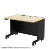 ED-SK11060BKLM / eデスク（薄い木目＋ブラック）W1100×D600×H700【受注生産品】