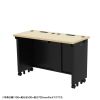 ED-SK11550BKLM / eデスク（薄い木目＋ブラック）W1150×D500×H700【受注生産品】