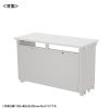 ED-SK11550W eデスク(ホワイト)W1150×D500×H700【受注生産品】 ED-SK11550W / eデスク(ホワイト)W1150×D500×H700【受注生産品】
