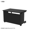 ED-SK11565BK eデスク(ブラック)W1150×D650×H700【受注生産品】 ED-SK11565BK / eデスク(ブラック)W1150×D650×H700【受注生産品】