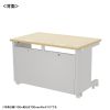 ED-SK11570LM eデスク(薄い木目)W1150×D700×H700【受注生産品】 ED-SK11570LM / eデスク(薄い木目)W1150×D700×H700【受注生産品】