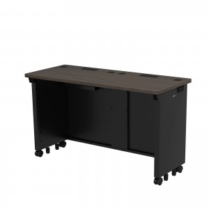 ED-SK12050M / eデスク(濃い木目)W1200×D500×H700【受注生産品】