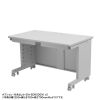 ED-SK12060GY / eデスク（グレー）W1200×D600×H700【受注生産品】