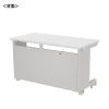 ED-SK12060W eデスク(ホワイト)W1200×D600×H700【受注生産品】 ED-SK12060W / eデスク(ホワイト)W1200×D600×H700【受注生産品】