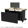 ED-SK12070BKLM eデスク(薄い木目+ブラック)W1200×D700×H700【受注生産品】 ED-SK12070BKLM / eデスク(薄い木目+ブラック)W1200×D700×H700【受注生産品】