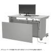 ED-SK12070GY eデスク(グレー)W1200×D700×H700 ED-SK12070GY / eデスク(グレー)W1200×D700×H700