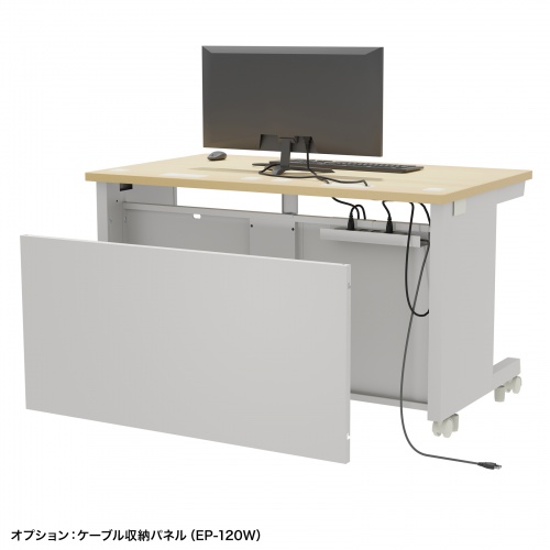 ED-SK12070LM / eデスク（薄い木目）W1200×D700×H700【受注生産品】