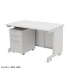 ED-SK12070W72 eデスク(ホワイト)W1200×D700×H720【受注生産品】 ED-SK12070W72 / eデスク(ホワイト)W1200×D700×H720【受注生産品】