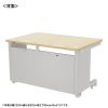 ED-SK12080LM72 eデスク(薄い木目)W1200×D800×H720【受注生産品】 ED-SK12080LM72 / eデスク(薄い木目)W1200×D800×H720【受注生産品】